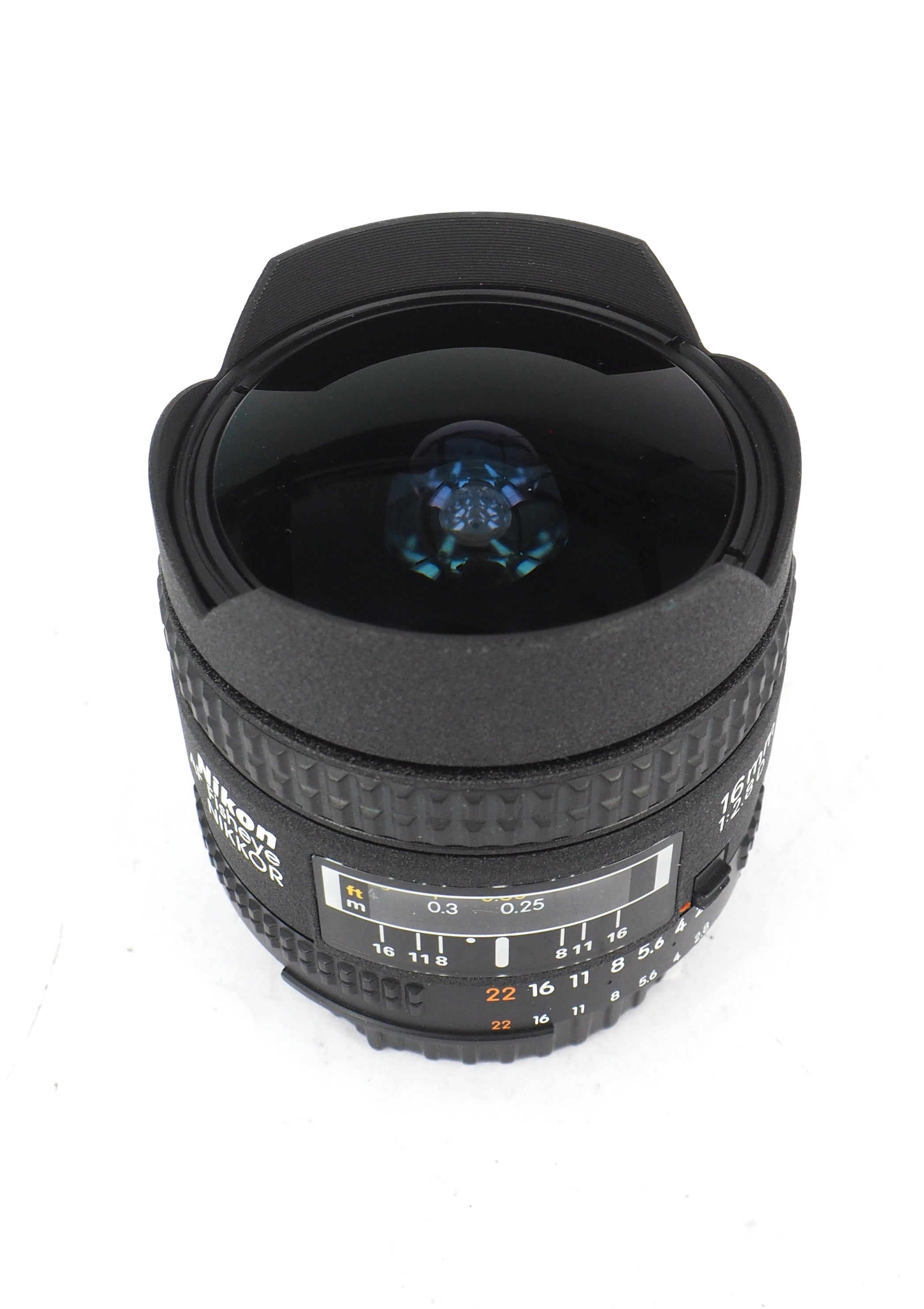 Nikon AF Fisheye Nikkor 16mm f/2.8D Lens 