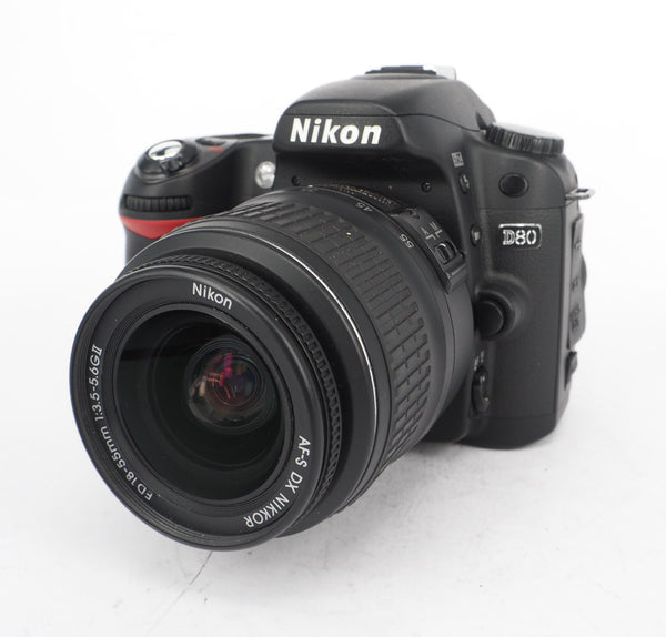 Used Nikon D80 + 18-55mm Lens DSLR Camera