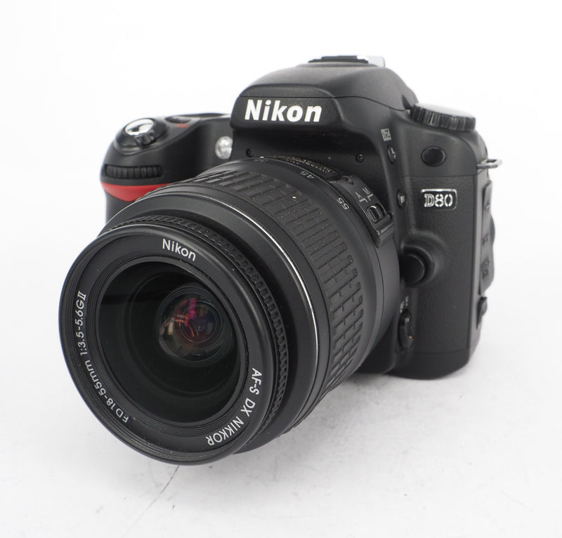 Used Nikon D80 + 18-55mm Lens DSLR Camera
