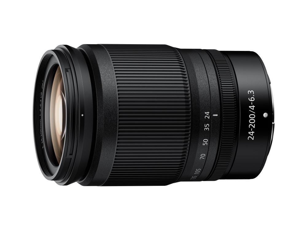 Nikon Z 24-200mm f/4-6.3 VR Lens - side view