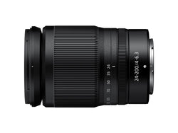 Nikon Z 24-200mm f/4-6.3 VR Lens - side view
