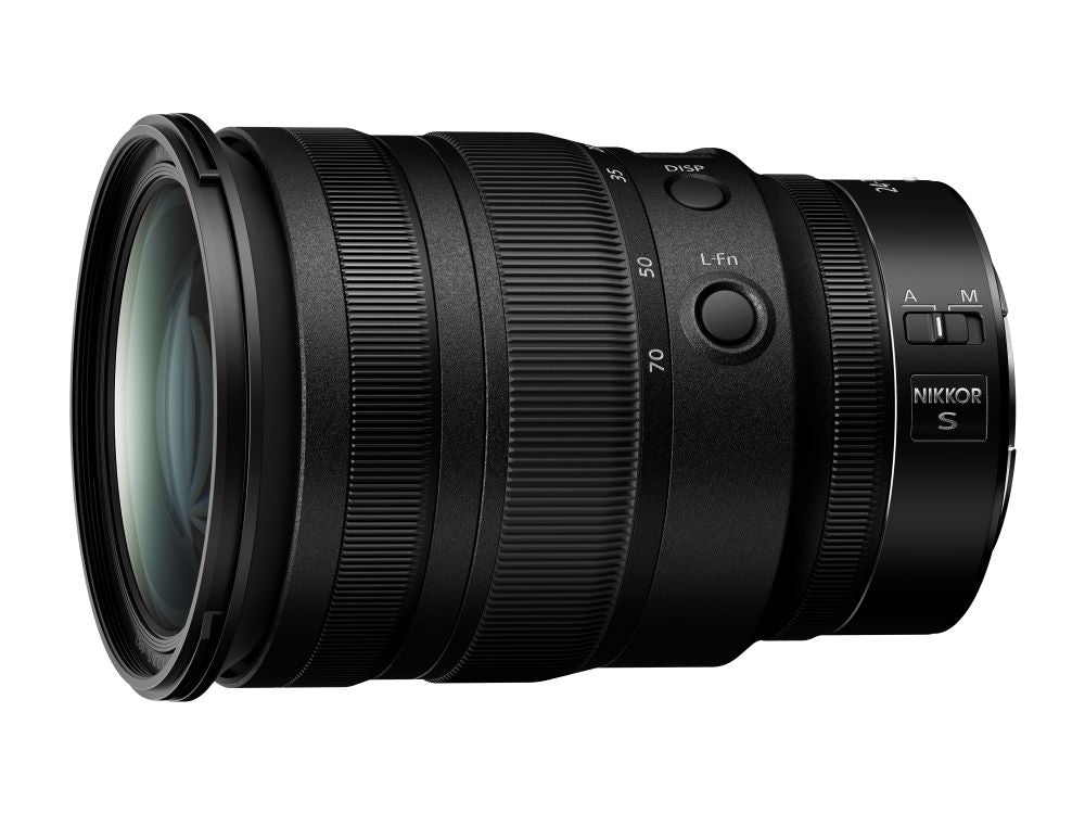 Nikon Z 24-70mm f/2.8 S Lens - side view
