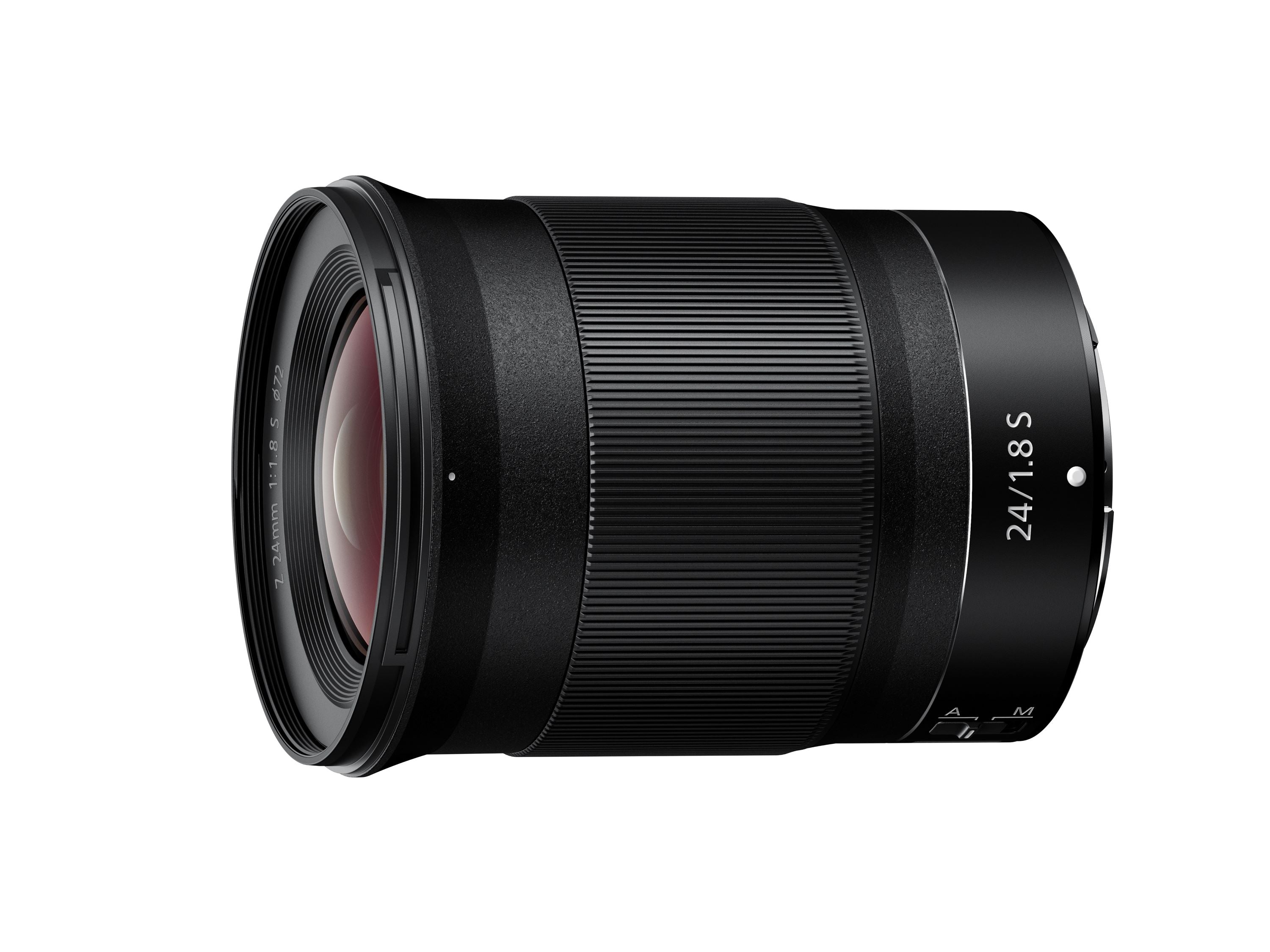 Nikon Z 24mm f/1.8 S Lens - side view