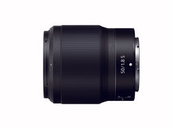 Nikon Z 50mm f/1.8 S Lens - side view 