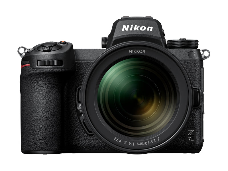 Nikon Z7 II Camera with 24-70mm f/4 Lens - front view
