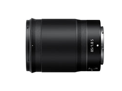 Nikon Z 85mm f/1.8 S Lens - side view