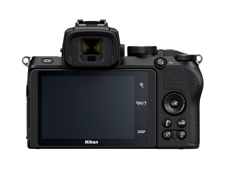 Nikon Z50 Camera - back view