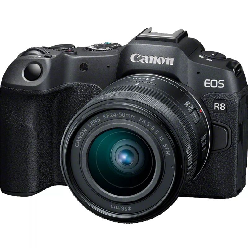 Canon EOS R8 Mirrorless Camera + RF 24-50mm IS STM